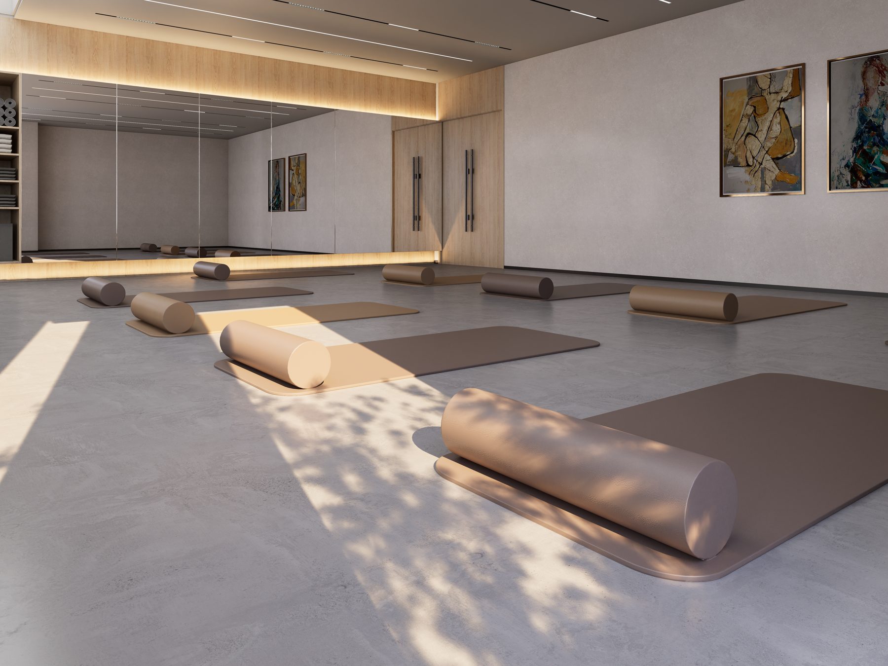 Yoga studio fit-out, Marrickville